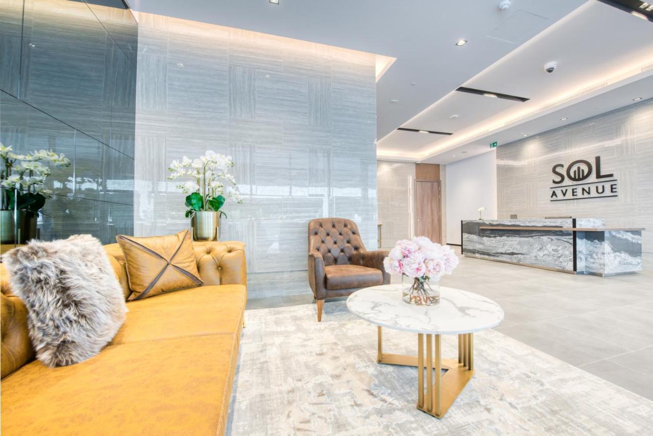 Sol Living - Sol Avenue Appartement Dubai Buitenkant foto