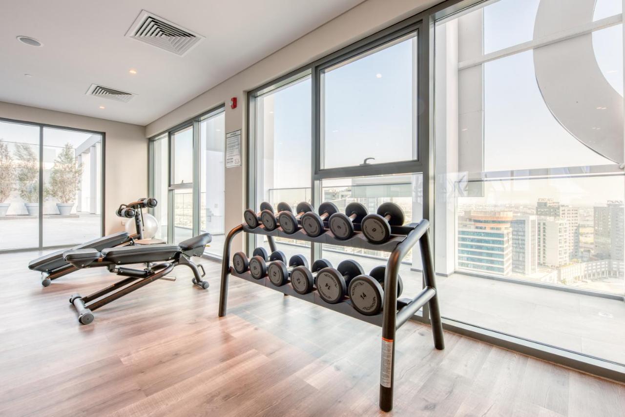Sol Living - Sol Avenue Appartement Dubai Buitenkant foto